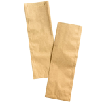 Paper Bag for Banh Mi White/Brown - Image 3